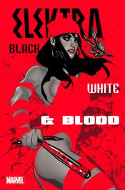 Elektra Black White Blood Poster