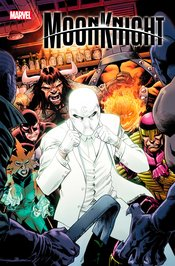 Moon Knight Comic Book Front Cover in Color